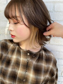 ロンドヴァリー 渋谷店(Lond vallee) オシャレ感抜群インナーカラーベージュ！