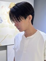 ノラ ギンザ(NORA GINZA) パーマ落としニュアンスパーマセンターパートコンマヘア黒髪銀座