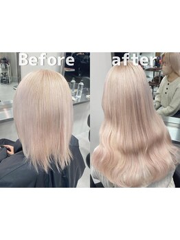 "HPBヘアコレ2025スタイル350選出"ハイトーン×エクステで大胆イメチェン★