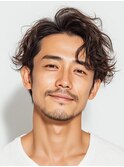 MEN’S HAIR/ダウンパーマ/フェザーパーマ/川西能勢口/川西池田