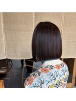 イニ 姉小路(ini)&nbsp;ボブ＊ショートボブ＊ぱっつんボブ＊大人ショート＊美髪