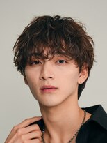 フィフス 原宿(fifth) 原宿シャドウパーマルーズパーマメンズカットラウンドマッシュ