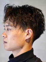 メリケンバーバーショップ コウベ(MERICAN BARBERSHOP KOBE)&nbsp;メンズカットバーバースタイルパーマN3