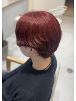 レンジヘアー(lange hair)&nbsp;ワインレッド【鈴鹿/四日市/津/ストレート/ブリーチなし】