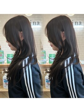 ジーナ 西新(Zina) ハッシュカット