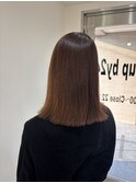 ナチュラルストレートミディ