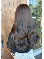 桃の木 ヘアー(桃の木 hair)&nbsp;ショコラバイオレット×シングルカラー