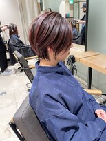 フェイバー 銀座 東銀座(FAVOR) 暖色カラーで作る大人の色気ショート