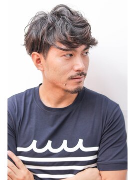 メリケンビューティーパーラー コウベ(MERICAN BEAUTY PARLOR KOBE) 波 メンズ tシャツ