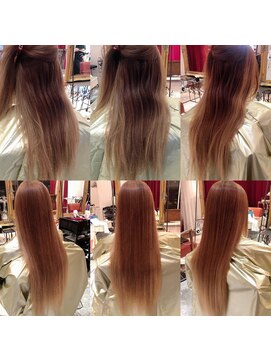 大嶋直樹の美容室 表参道 高難易度縮毛矯正＝手で乾かしただけです。本当です。