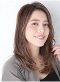 大人のロングレイヤー