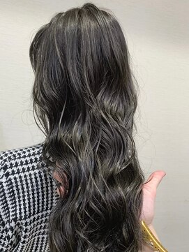 アッシュ 茗荷谷店(Ash) 【柔らかい印象】品のある大人ハイライトアッシュベージュ