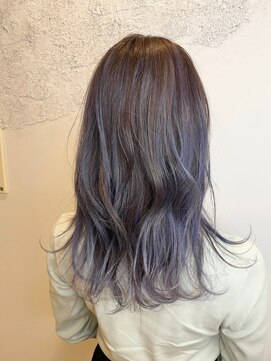 ルフェール ビューティーアンドスパ(REFAIRE beauty&spa) 【お客様スナップ】パープルカラー