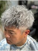 メンズオリジナルカットと相性がいいスパイラルパーマ