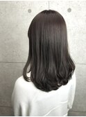 ダークカラーでツヤ髪