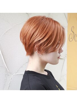 ヘアースペース サイ(Hair Space SAI) ハンサムショート×ハイトーン