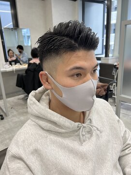 キートス(Kiitos) 七三ビジネスフェードスタイル/0.4mm/9mm/