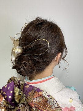 レガーロ(Re:galo) 成人式ヘアセット【桶川駅/Aujua/髪質改善酸熱トリートメント】