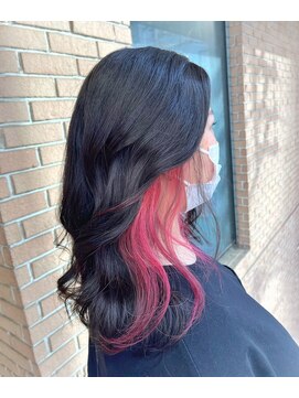 サロンドミルク 原宿(salon de MiLK) インナーピーチピンク