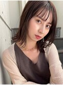 外ハネ×ナチュラルミディアム