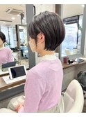 大人可愛いショートボブ