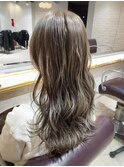 ハイライト透明感カラー