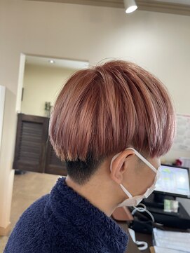 スタジオケイズコラボワイズ メンズハイトーンカラー