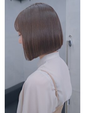 ネイヴィル 銀座(navile) 髪質改善　シアンベージュ