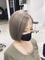 アルマバイロサ(ALMA by ROSA)&nbsp;アッシュグレージュボブ/担当:【ギャル仙人】RENTA