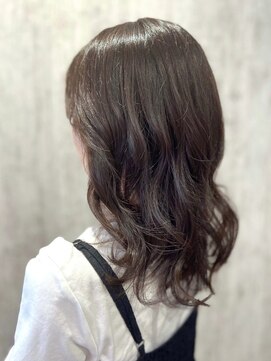 テトテ 門戸厄神店(tetote) 【tetote村山サロンスタイル】グレージュ / ふんわりレイヤー