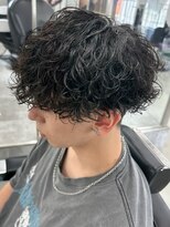 【Lond GULLMAN江村】カール大きめ波巻きパーマ
