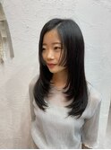 顔まわりザクザクレイヤー