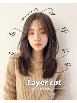 ルル 表参道(lulu.) レイヤーロング　ロング