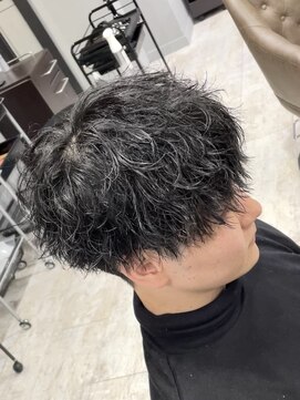 アビールブレ 新潟万代(ABEY LEVRAI) 新潟ツイストスパイラル　新潟メンズパーマ　マッシュパーマ