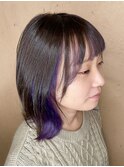 ツートンカラー(ロイヤルパープル)