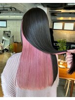 エインアンリー 明治神宮前(AIN.ANLY.)&nbsp;インナーカラー/デザインカラー/ハイトーンカラー/ダブルカラー