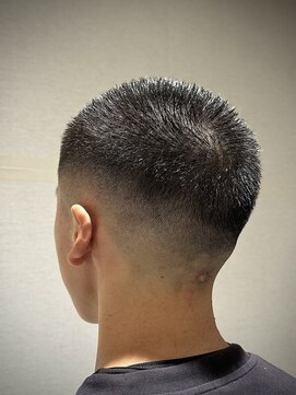 ヒロギンザ 大阪本店(HIRO GINZA) 坊主フェード
