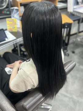 プルエクステのお店ネクスト(NEXT) #プルエクステ#黒髪ロング