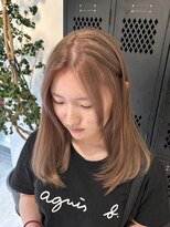 ヲタク(wotaku.)&nbsp;ベージュカラー透明感カラーくすみカラーダブルカラー