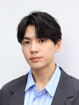 ネイビー(NAVY) デキる男のビジネスヘア ニュアンスパーマ