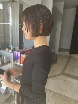 ビーヒアナウ 金沢県庁店(BE HERE NOW) ショートボブ