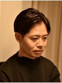 艶感毛流れセンターパート【メンズカット/メンズヘア】