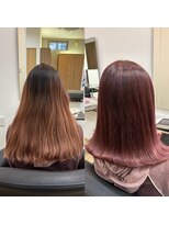オーリーヘアー(Olliy hair) 白髪ぼかしハイライト 似合わせカラー