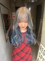 ジーナ(XENA)&nbsp;デザインカラー　ツートーン　メルティーカラー　渋谷