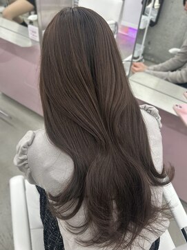 エヌアイ オモテサンドウ(ni omotesando) チョコレートブラウン♪ 明るめブラウン 透明感カラー