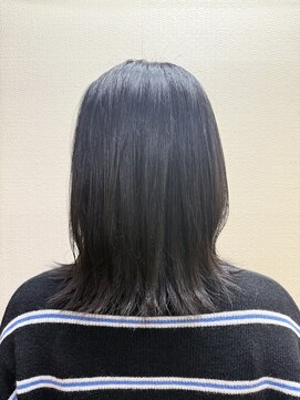 グルグル 妙典店(GULGUL) ブラックピンク×外ハネBOB