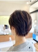大人の美フォルムショートヘア 40代、50代