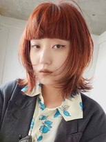 シティ(sity.)&nbsp;ミニウルフ/チェリーブラウン/デジタルパーマ