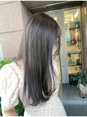 乾かすだけでキマる髪/馴染むハイトーングレージュ