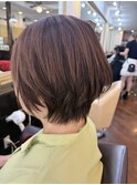 大人可愛いショートボブby ERINA